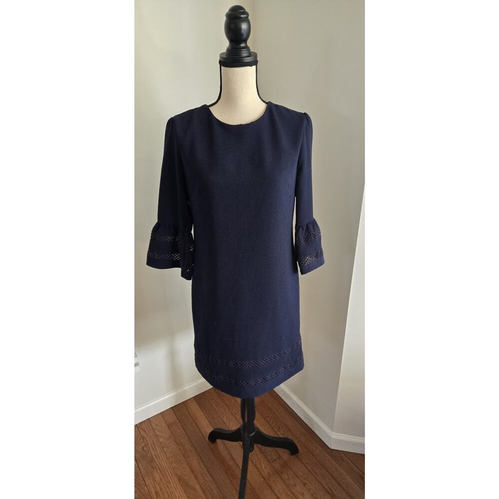 Banana Republic Navy Sheath Knee length Dress 4